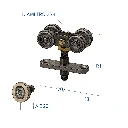 Rodamiento de 4 ruedas biseladas.webp