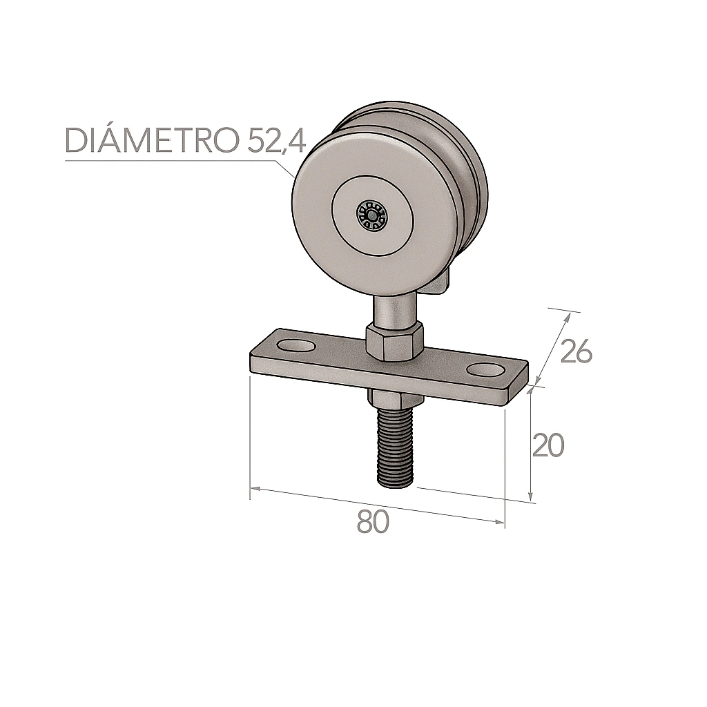 Rodamiento para Puertas de Garaje_1.webp