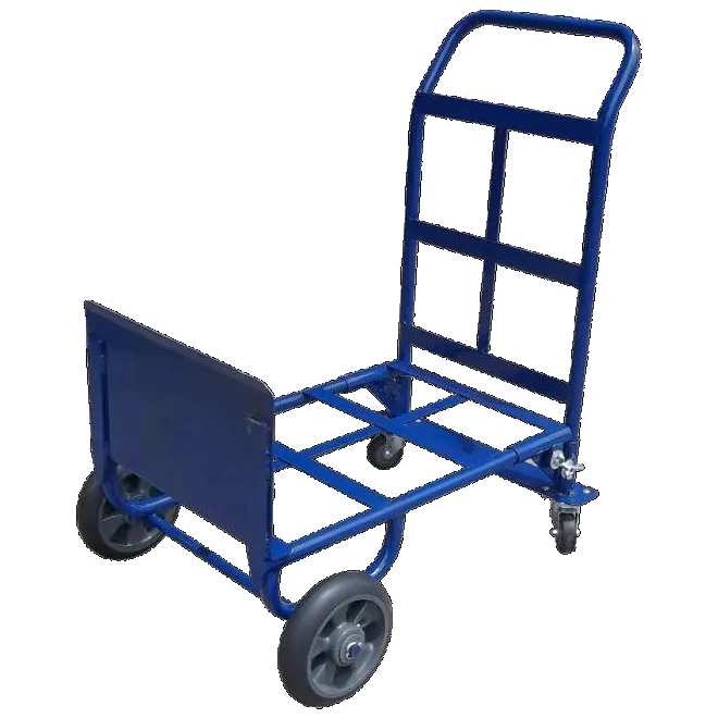 Carreta Doble Servicio Cuatro Ruedas 300 KG Espaldar Plano