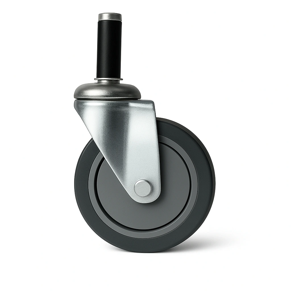 Rodachina Serie 19 Espigo de Caucho